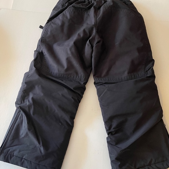 Lands End Squall Black Ski Snow Pants Sz 4 Unisex - Picture 16 of 16